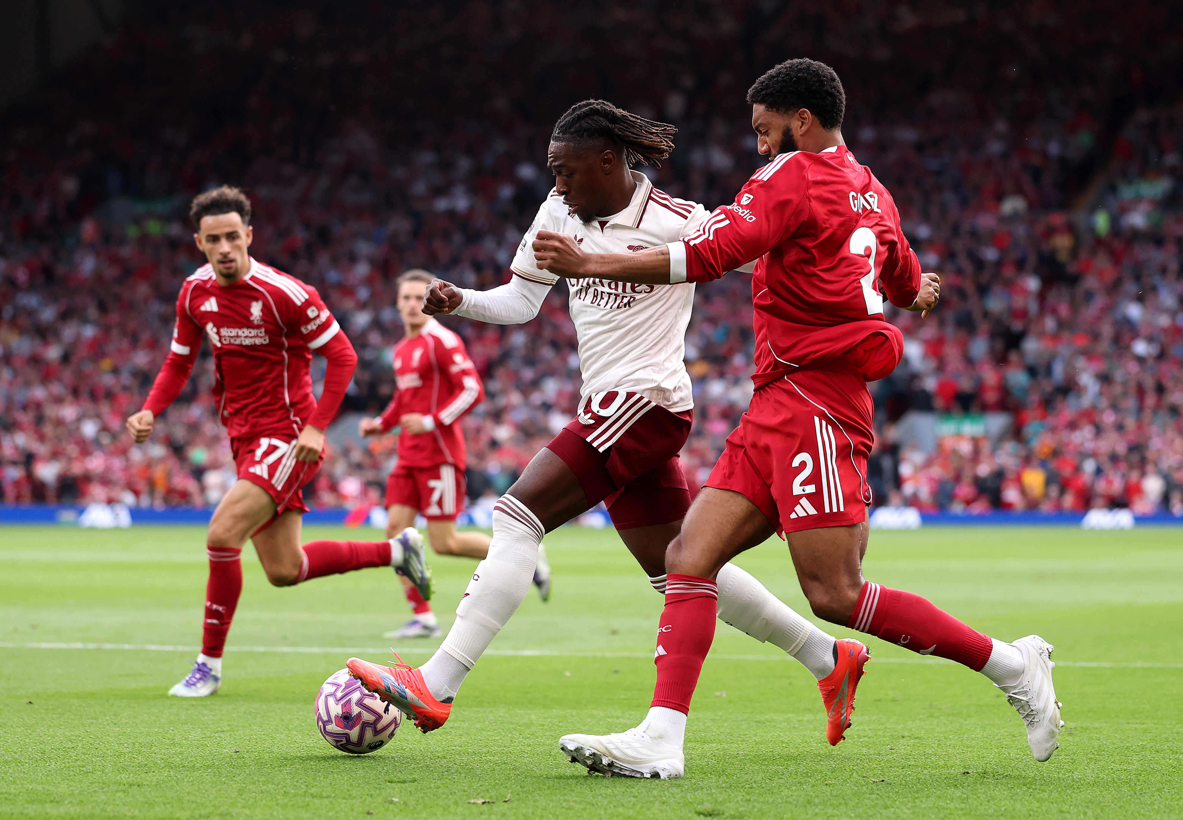 Liverpool vs Arsenal, August 2025