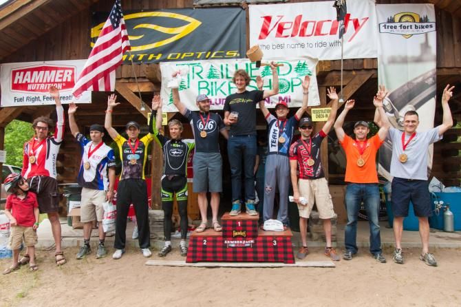 Lumberjack 100 men's open podium