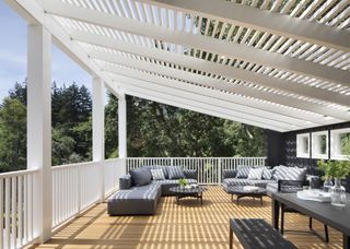 An outdoor space that's covered