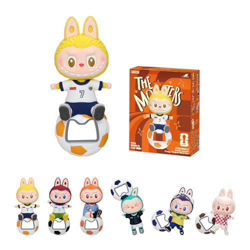 The Monsters &times; Fifa Series - Bottle Opener Fridge Magnet Blind Box