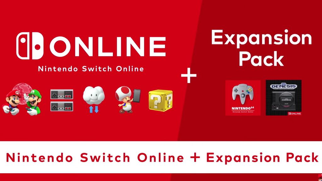 Nintendo Switch Online vs Nintendo Switch Online Expansion Pack which