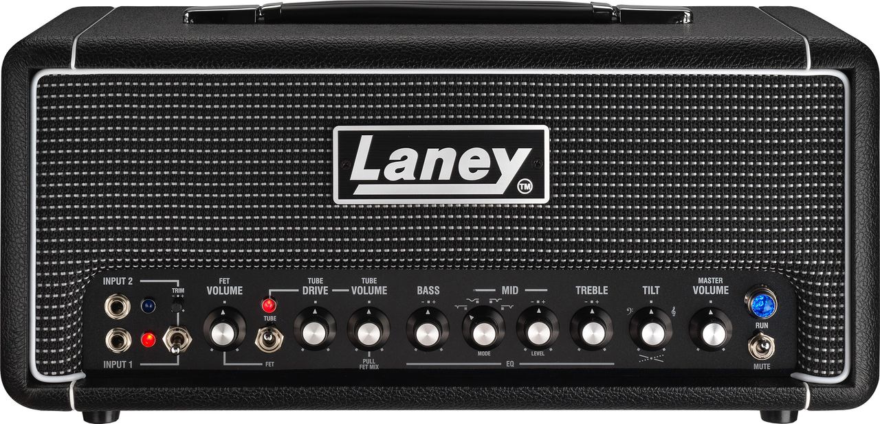 Laney Nathan East signature Digbeth DB-EAST head control panel and front