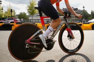 A Specialized bike at the Paris Olympics