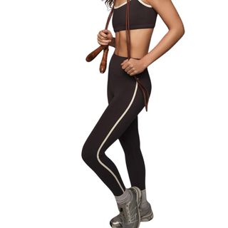 Medicine ball core exercises: Adanola leggings