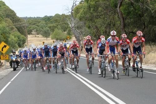 Davitamon-Lotto worked hard to catch the four man breakaway
