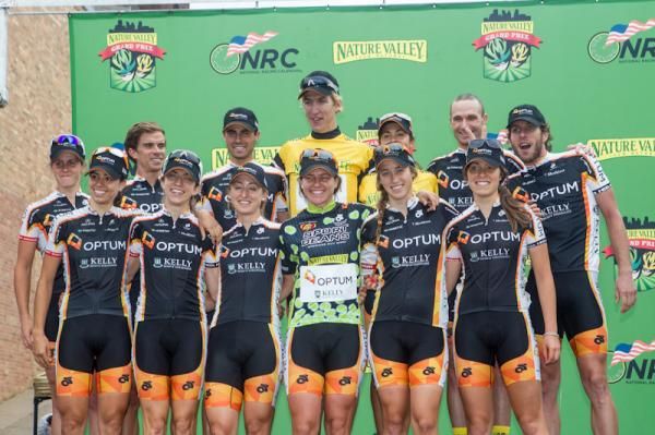 Both the mens and women's Optum teams won the team prize.