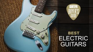 Fender Vintera II Stratocaster on a tweed carpet and