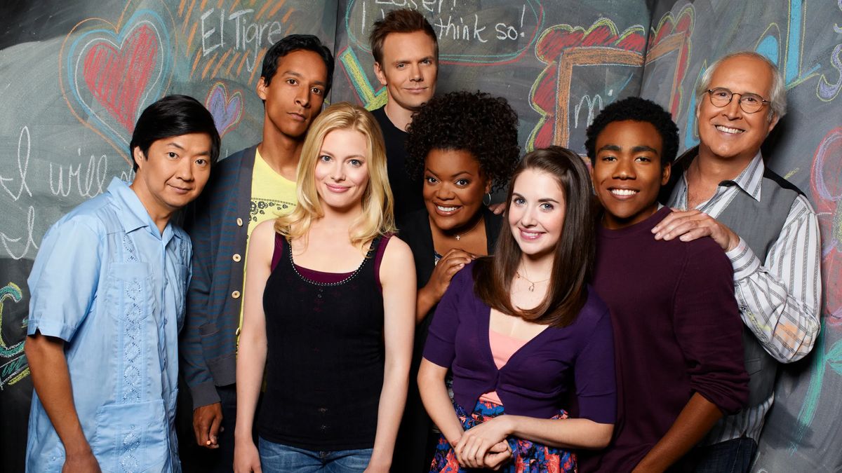 The main cast of Community