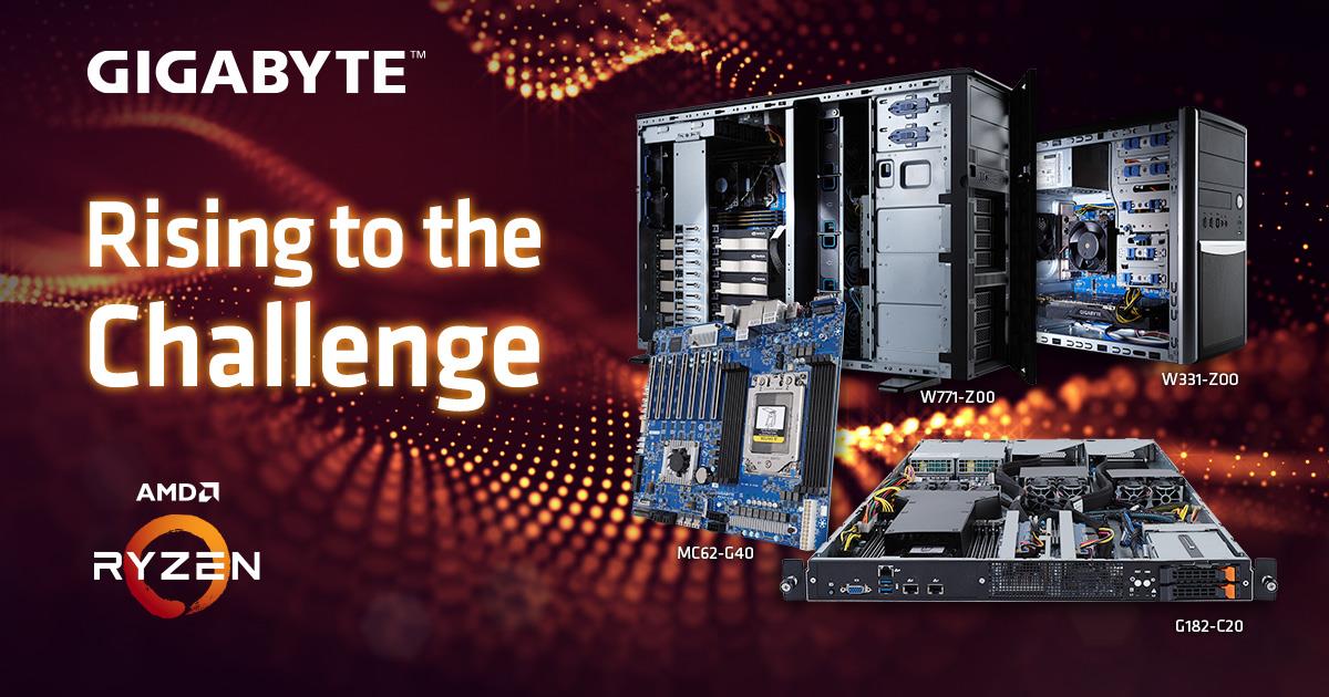 Gigabyte AMD Ryzen Workstation PCs