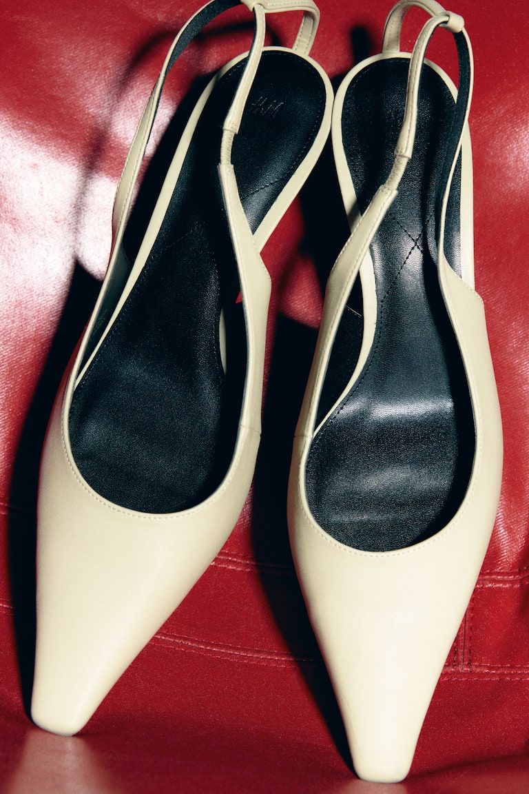 Heeled Slingbacks