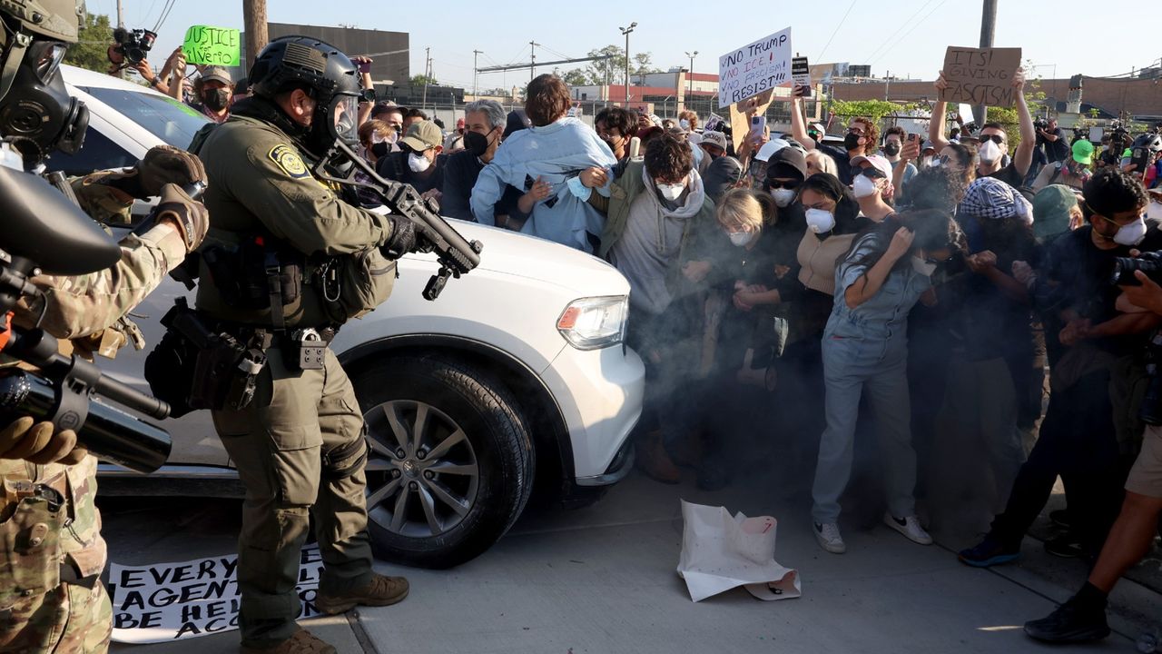 DOJ drops tainted case against ICE protesters