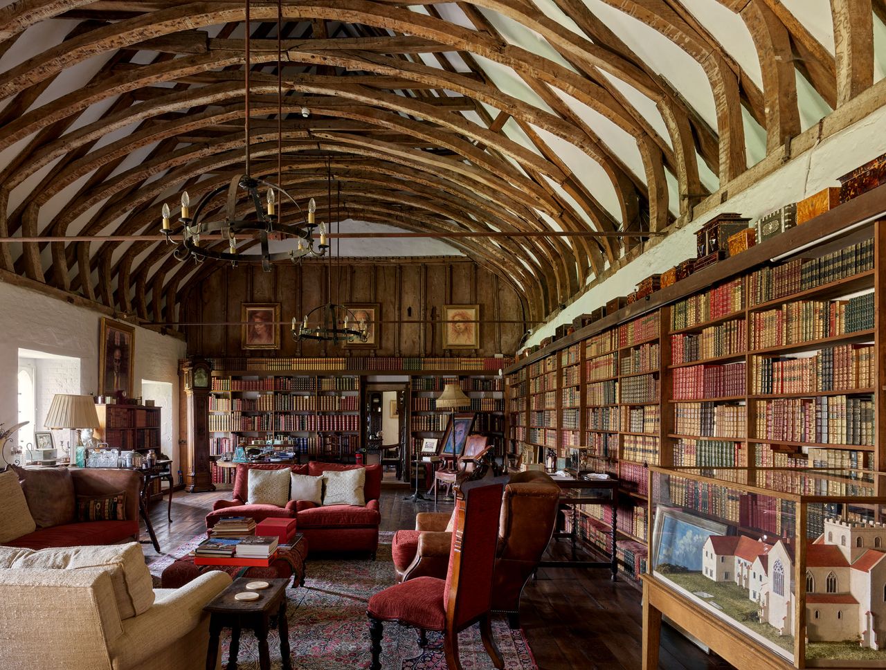 A step back in time: Beeleigh Abbey near Maldon in Essex. Fig 6: A new roof was added to the canons’ dormitory in 1511–39  — it&#039;s now used as a library.