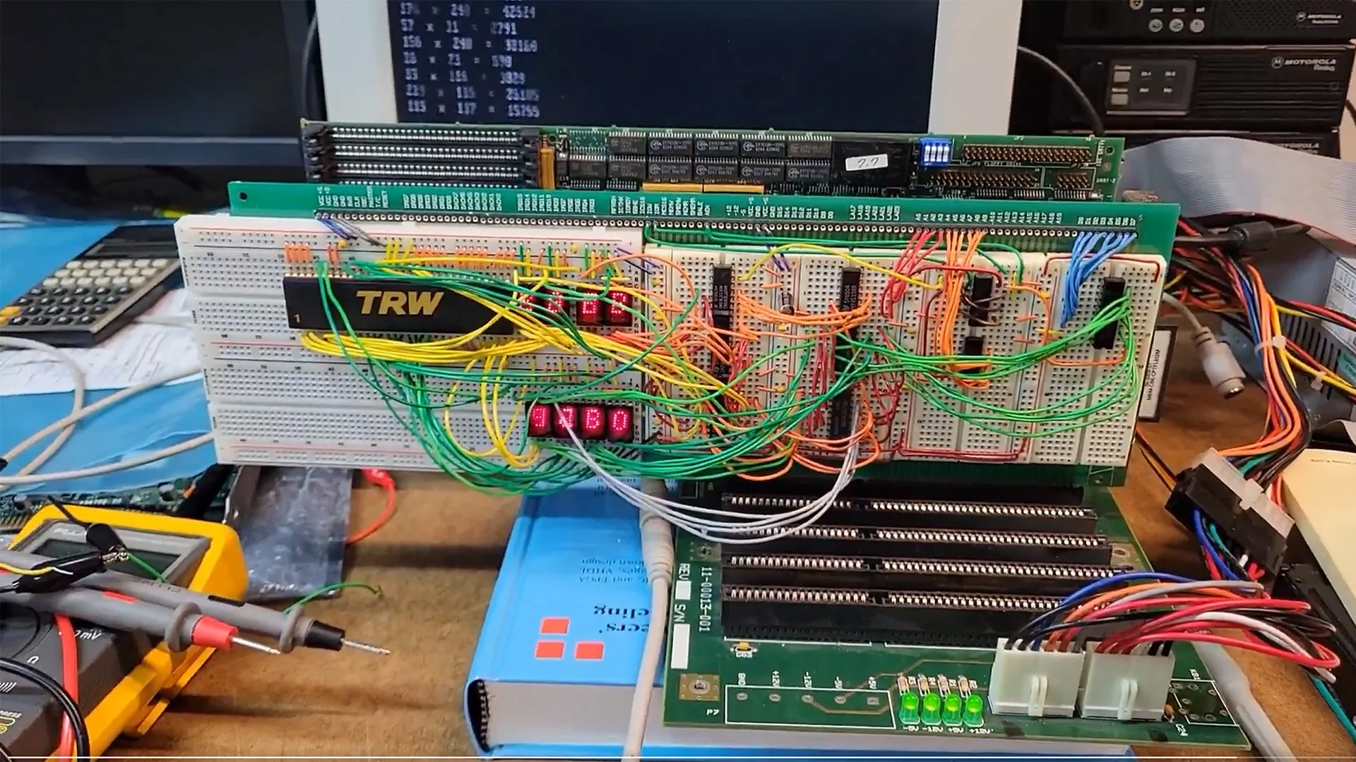 Hobbyist builds a homebrew Intel 8086 ISA accelerator card — maker’s project improves integer multiplication on these retro systems by 250%