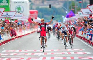 Philippe Gilbert (BMC Racing Team) takes his second stage win of the Vuelta
