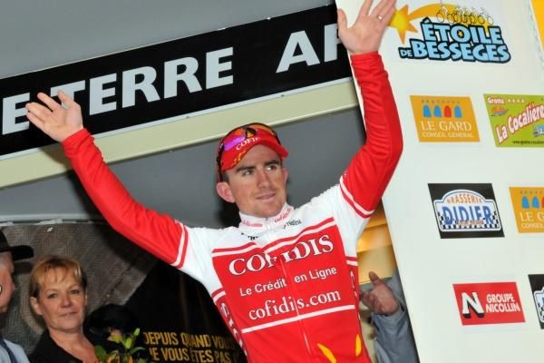 Stage three winner Samuel Dumoulin (Cofidis Le Credit En Ligne).
