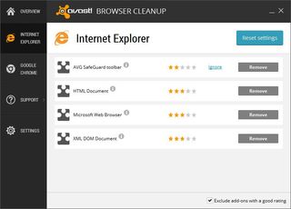 Avast Antivirus 2015 browser cleaning