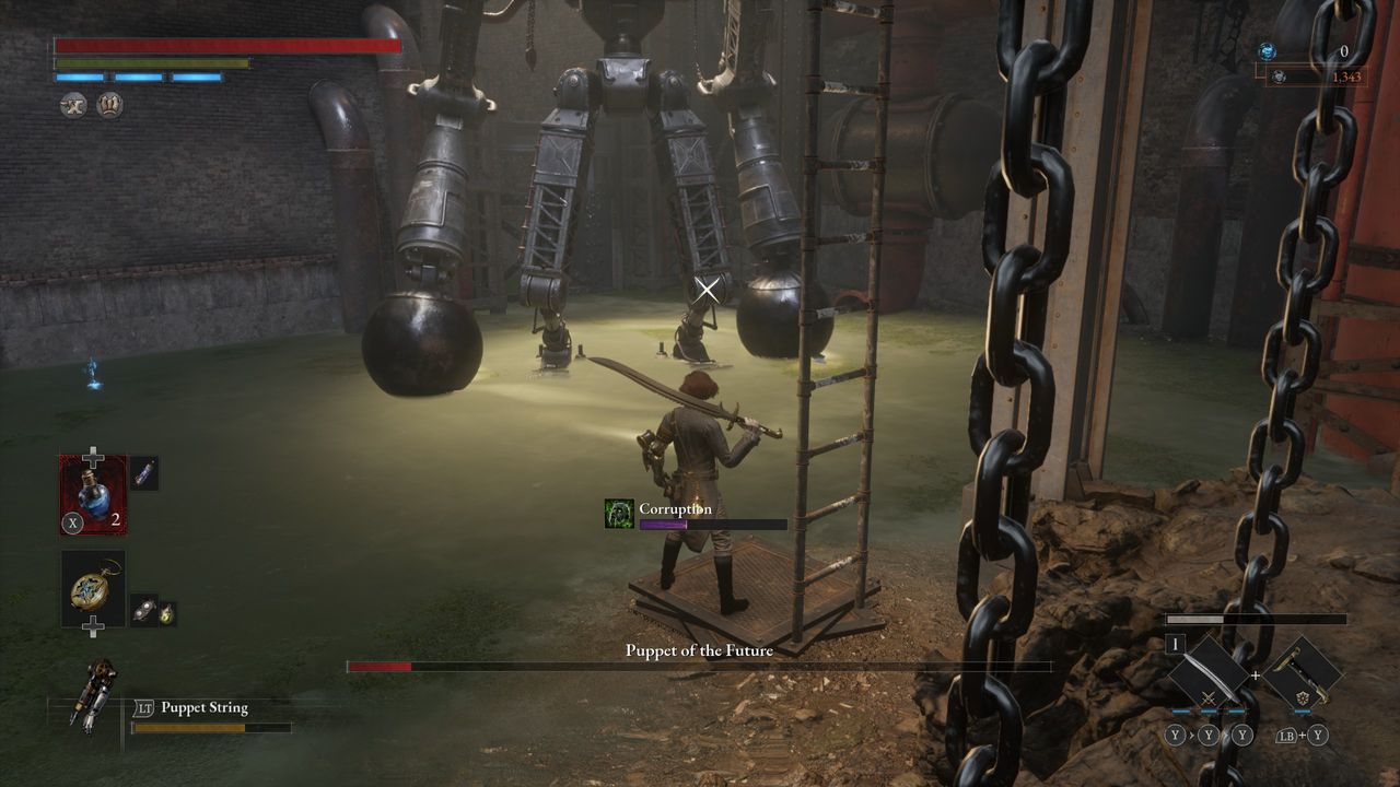 Lies of P Puppet of the Future boss fight