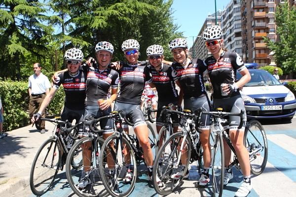 Cervelo Test Team enjoyed the win by Charlotte Becker