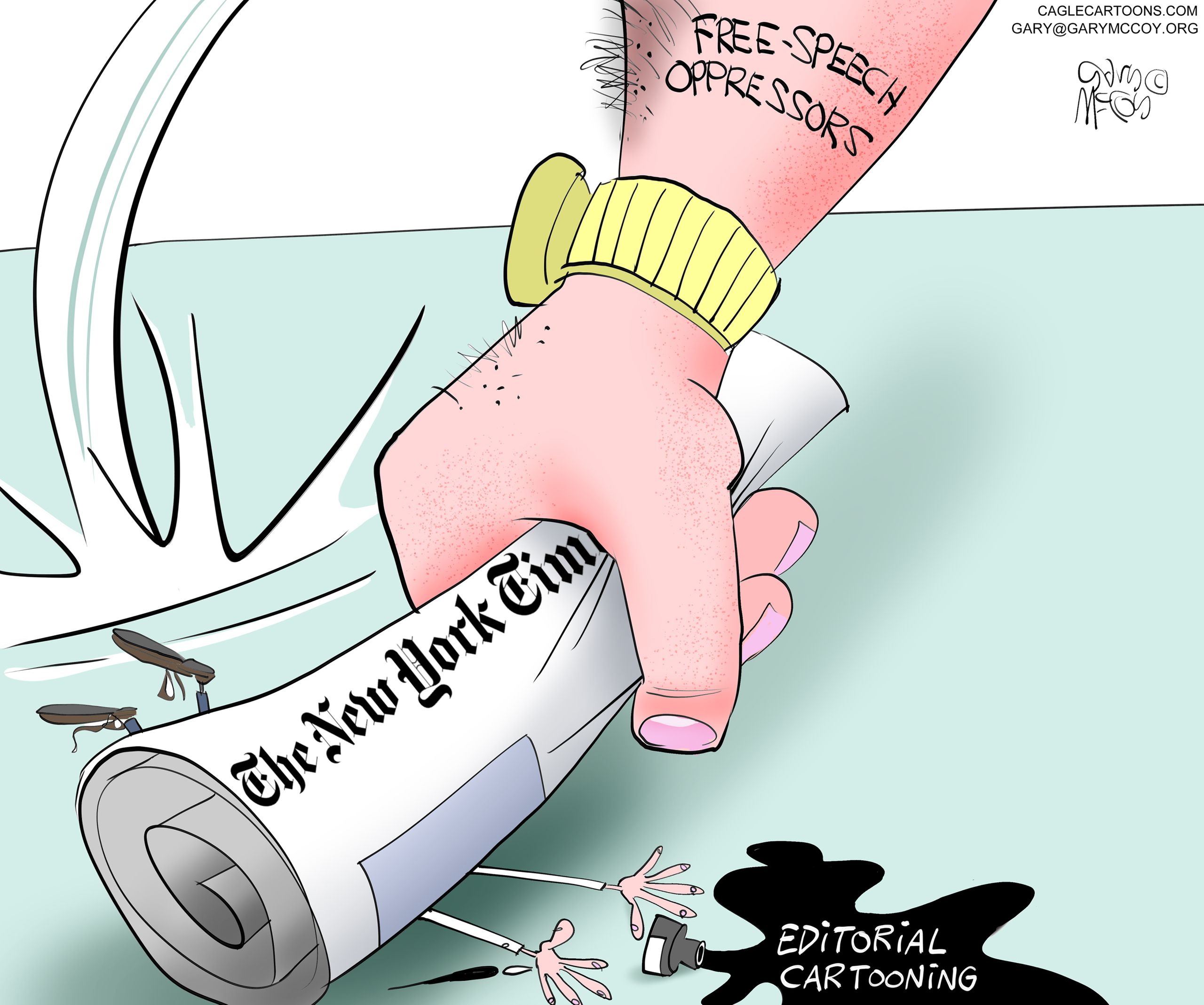 Editorial Cartoon U.S. New York Times Cartoonists Free Speech | The Week