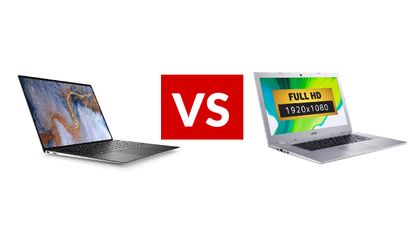 Dell XPS 13 (2020) vs Acer Chromebook 315