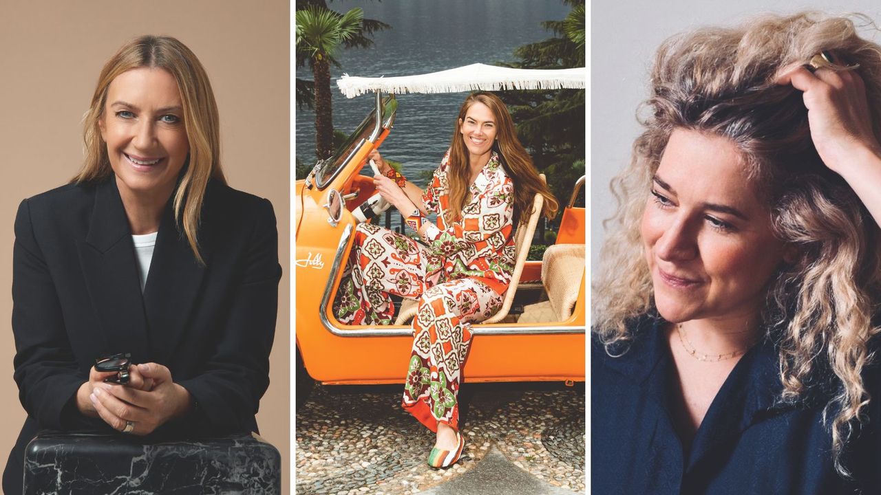 Anya Hindmarch, JJ Martin and Celine Roux