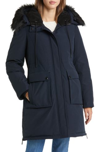 Sam Edelman, Faux Fur Trim Parka