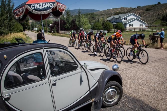 A fan brings European flare to today's race