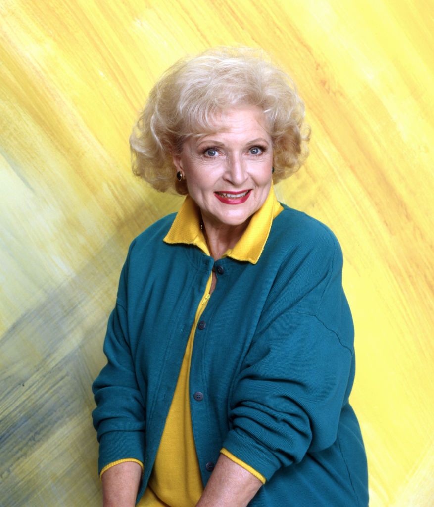 Betty White as Rose Nylund in The Golden Palace in 1992
