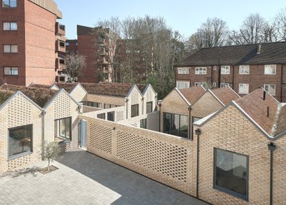 Five homes named Spencer Courtyard designed by kennedytwaddle