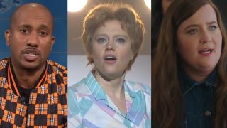 Chris Redd, Kate McKinnon, and Aidy Bryant on Saturday Night Live