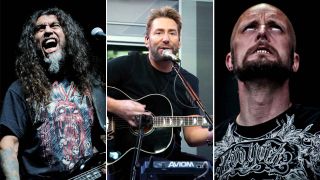 Slayer’s Tom Araya, Nickleback’s Chad Kroeger and Meshuggah’s Jens Kidman