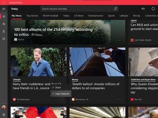 Microsft News Hide Publisher