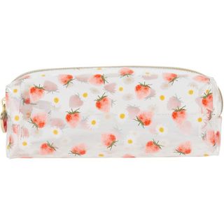 The Strawberry Clear Pencil Case from The Range