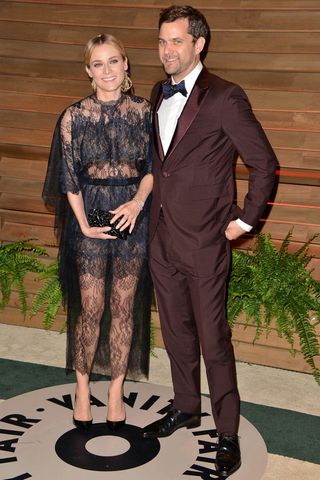 Diane Kruger And Joshua Jackson At The Oscars 2014