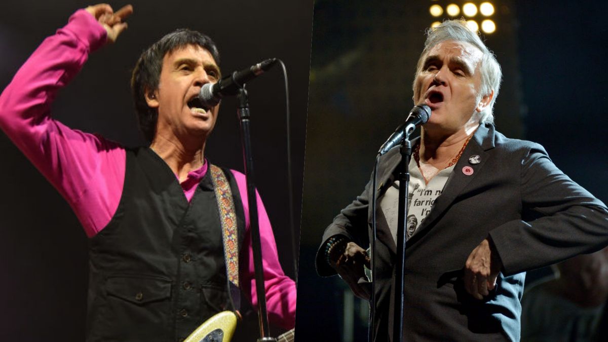 Johnny Marr and Morrissey