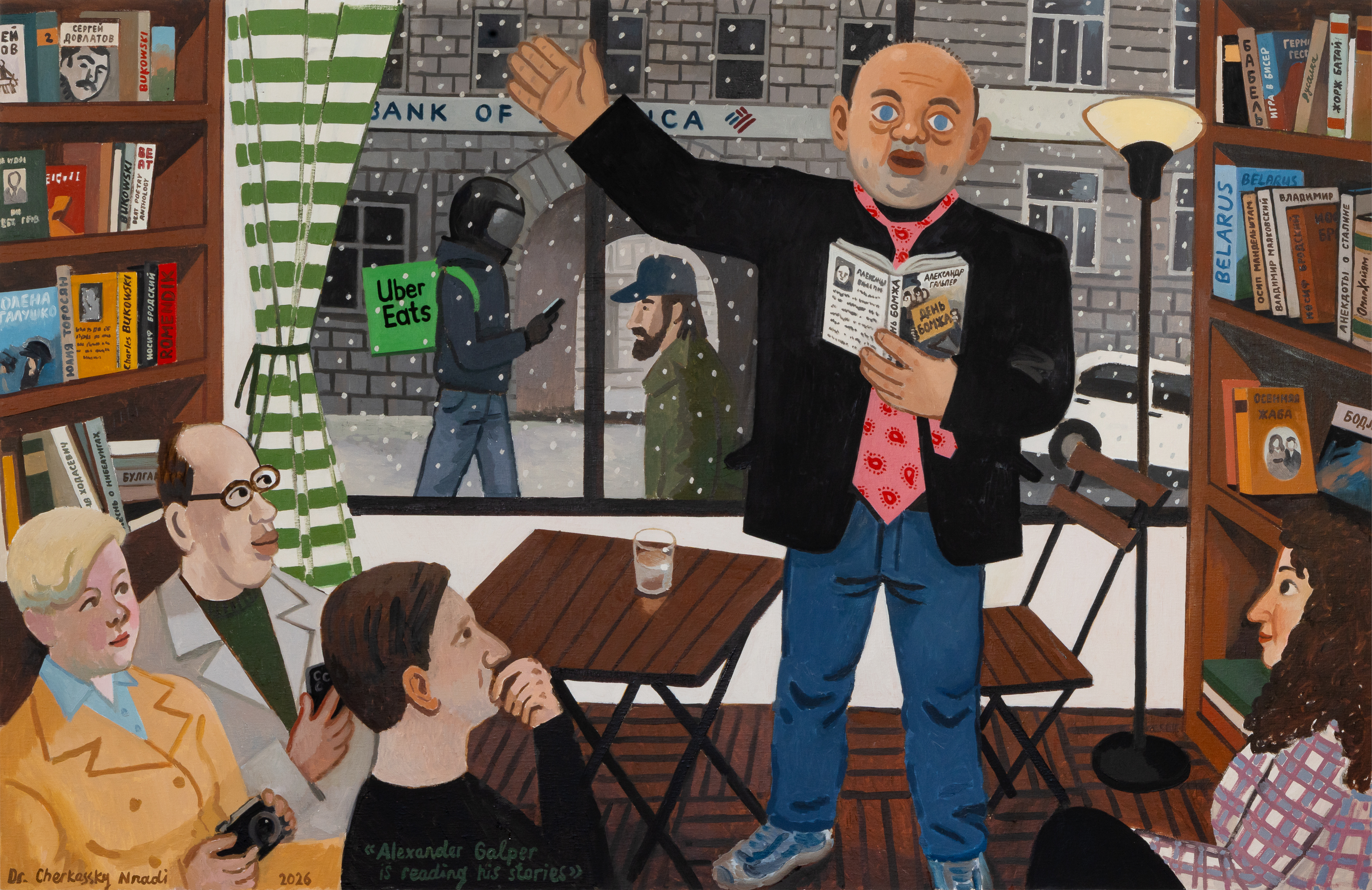 Zoya Cherkassky paintings of people in new york