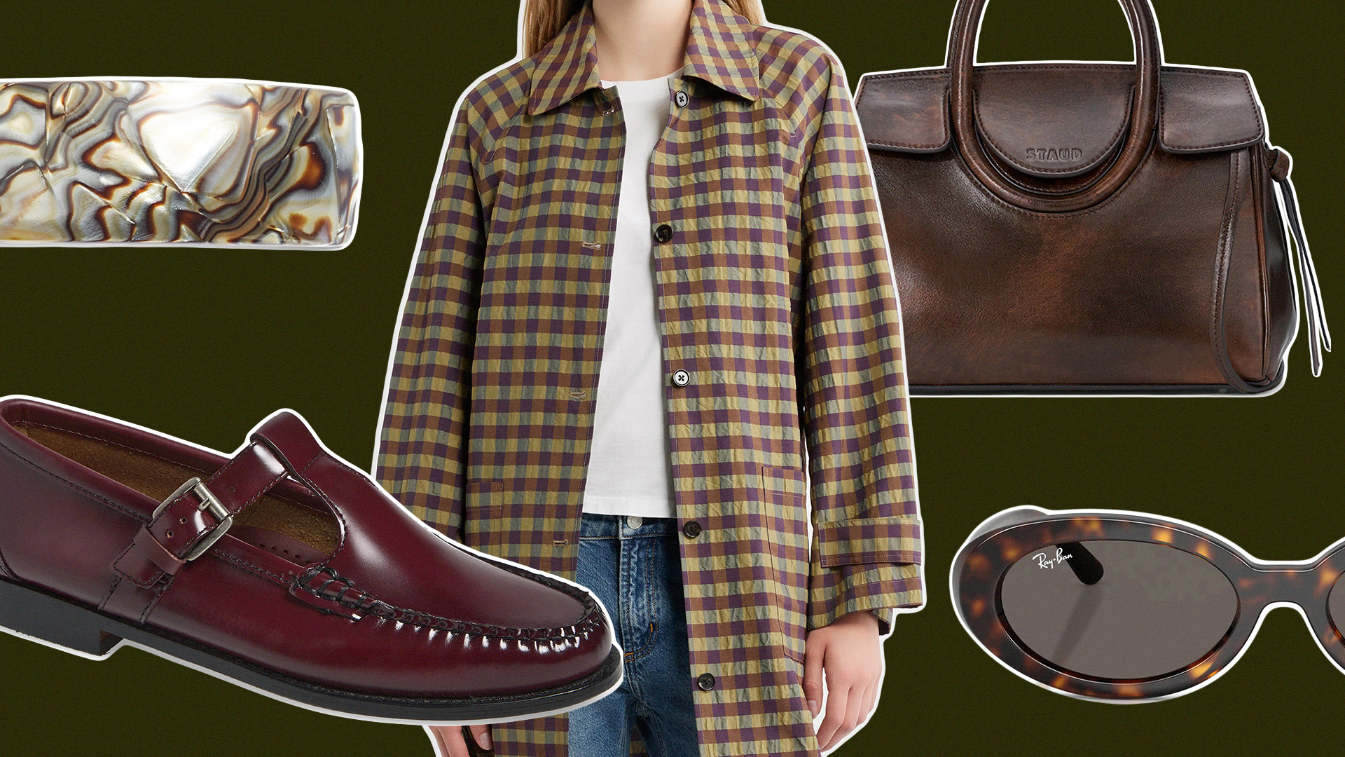 Collage of Nordstrom fall fashion items