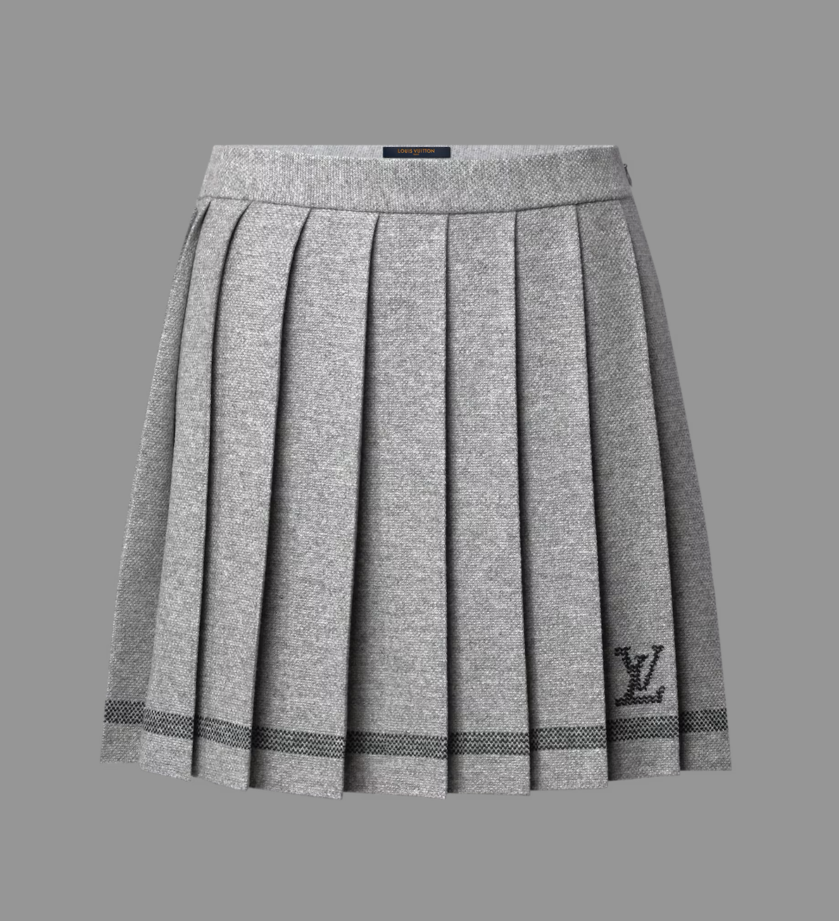 Louis Vuitton, Varsity Stripe Knit Skirt