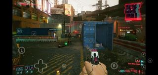 Cyberpunk 2077 Stadia Mobile Touchscreen Pistol
