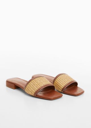 Raffia Strap Sandal - Women