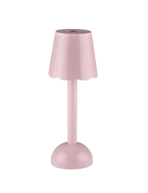 Pink Scallop Rechargeable LED Lamp
