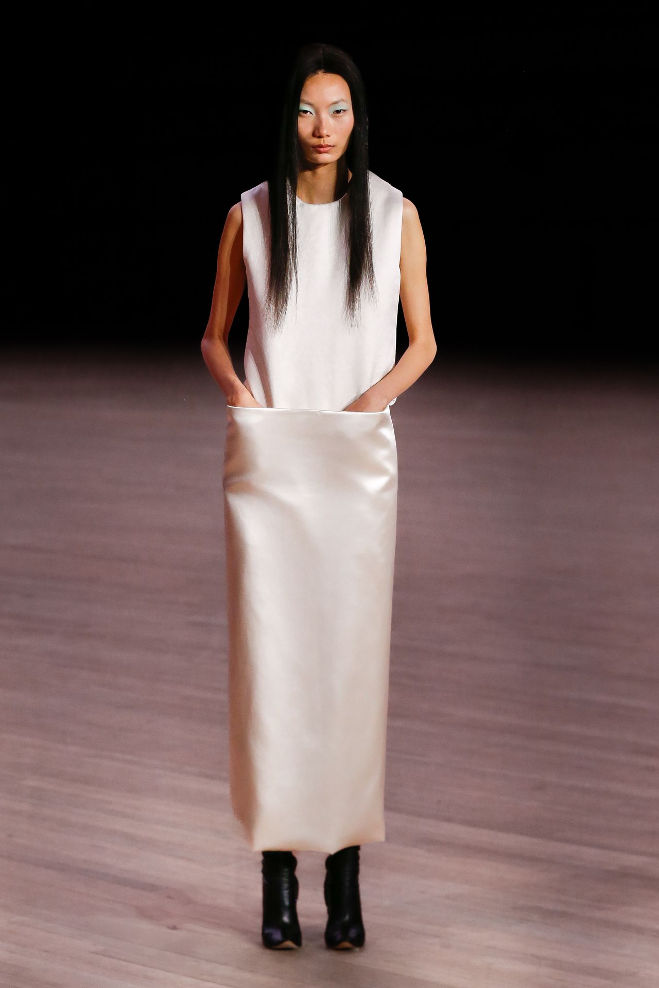models wear the Marc Jacobs Fall 2026 runway collection at the Park Avenue Armory