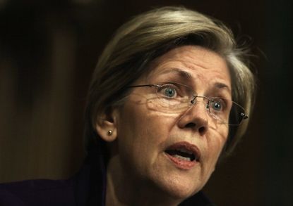 Elizabeth Warren offers some harsh criticism for Obama. 