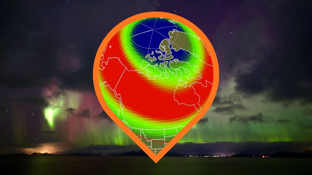 Auroras boreales iluminarán esta noche 15 estados de EE. UU. por tormentas geomagnéticas