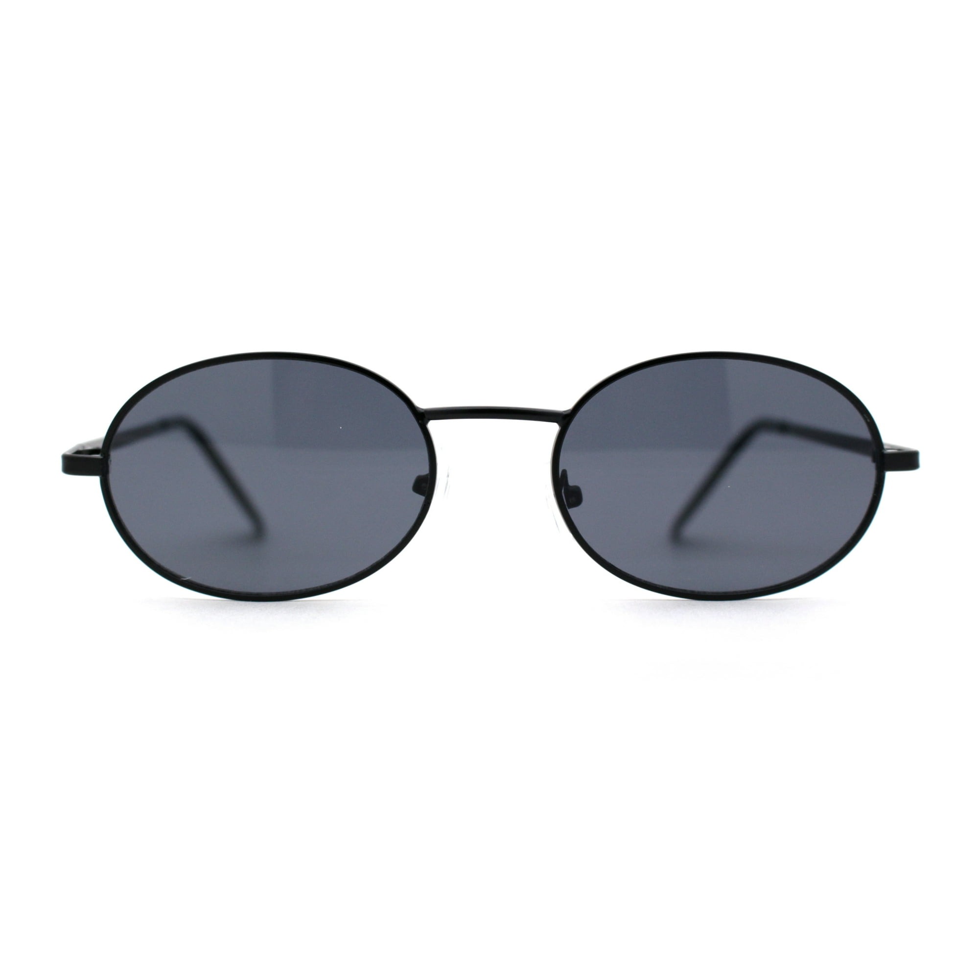 SA106, 1990s Oval Metal Rim Sunglasses 