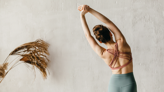 Woman doing yoga