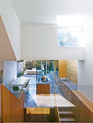 Extension plays with different ceiling heights