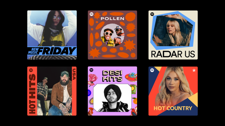 Spotify typography