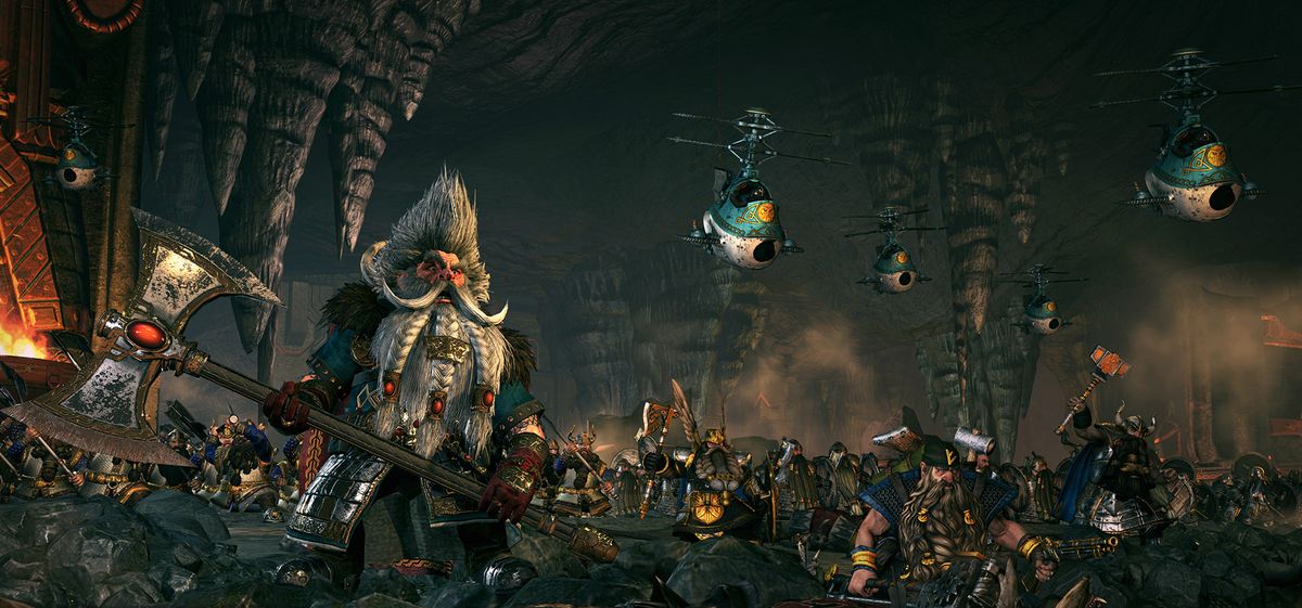 Total War: Warhammer teases brilliantly bearded Grombrindal | PC Gamer