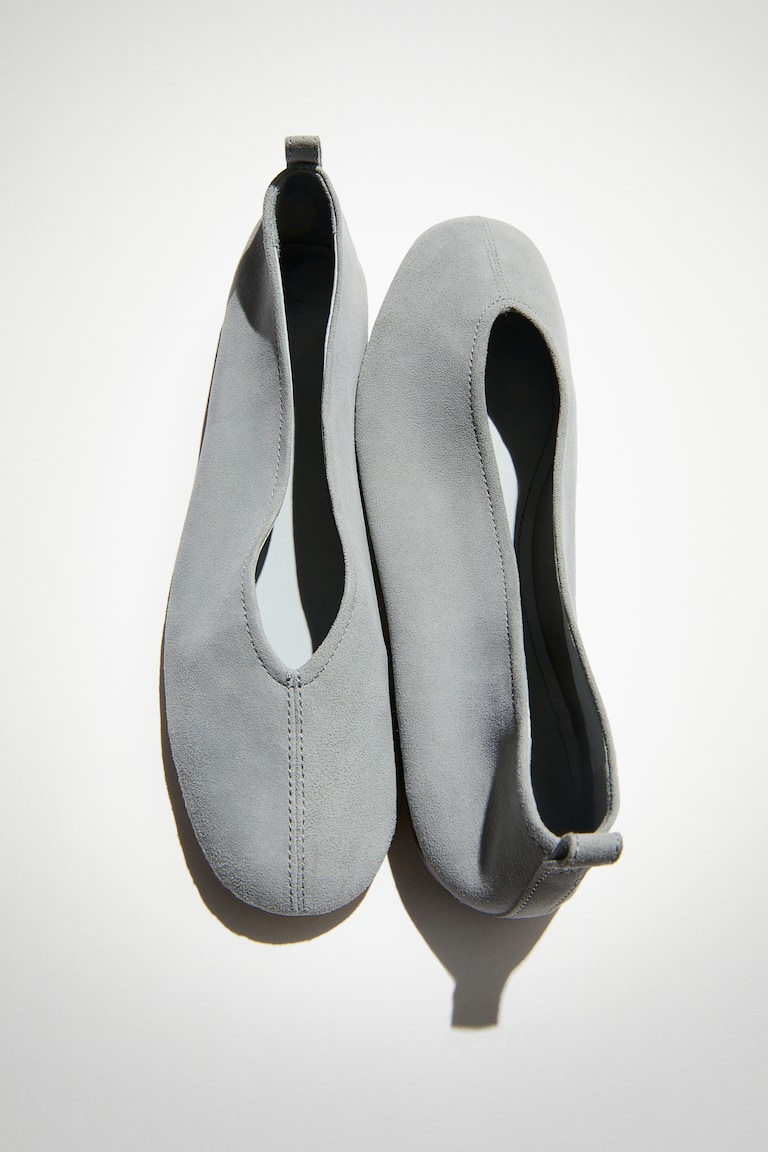 Leather Ballet Pumps